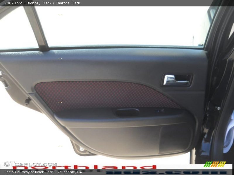 Black / Charcoal Black 2007 Ford Fusion SE
