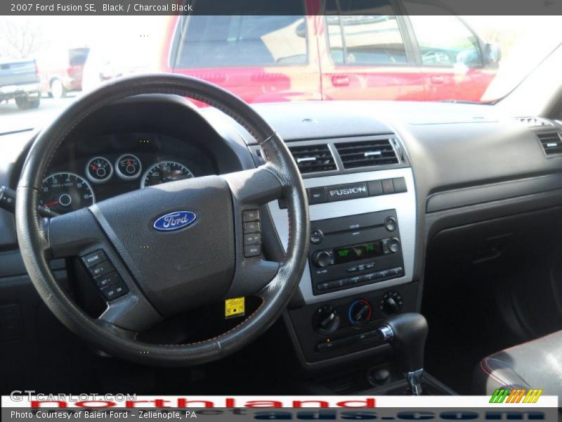 Black / Charcoal Black 2007 Ford Fusion SE