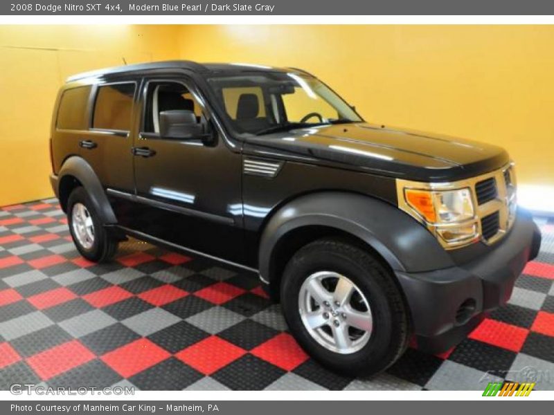 Modern Blue Pearl / Dark Slate Gray 2008 Dodge Nitro SXT 4x4