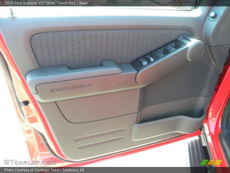 Torch Red / Black 2010 Ford Explorer XLT Sport