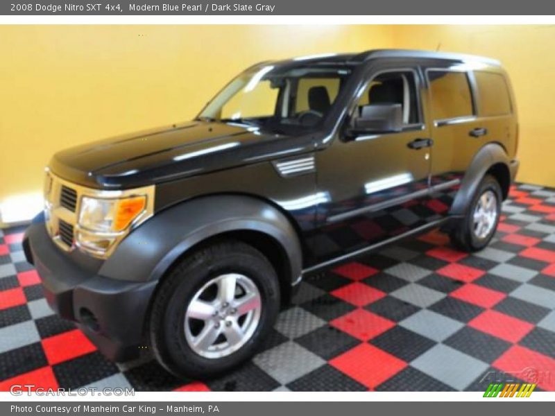 Modern Blue Pearl / Dark Slate Gray 2008 Dodge Nitro SXT 4x4