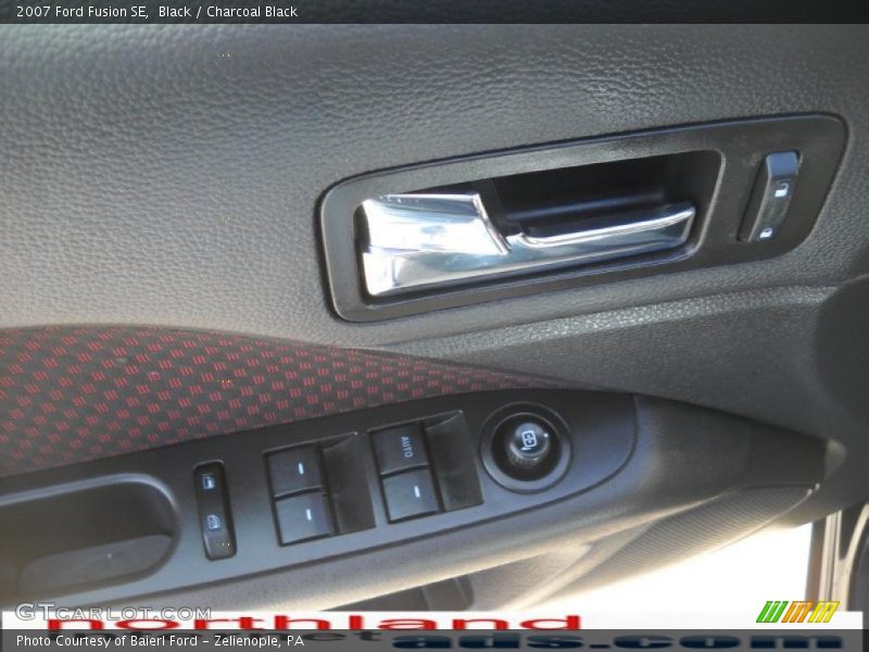 Black / Charcoal Black 2007 Ford Fusion SE