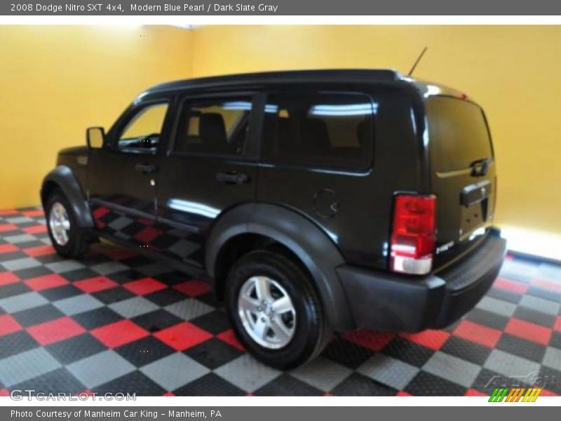 Modern Blue Pearl / Dark Slate Gray 2008 Dodge Nitro SXT 4x4