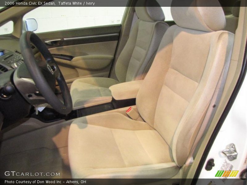 Taffeta White / Ivory 2006 Honda Civic EX Sedan