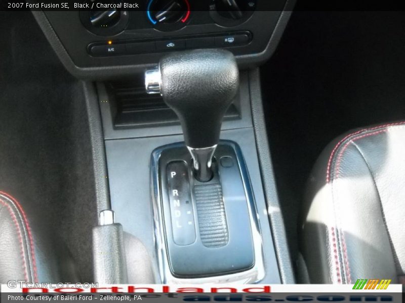 Black / Charcoal Black 2007 Ford Fusion SE
