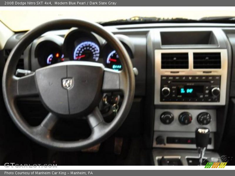 Modern Blue Pearl / Dark Slate Gray 2008 Dodge Nitro SXT 4x4