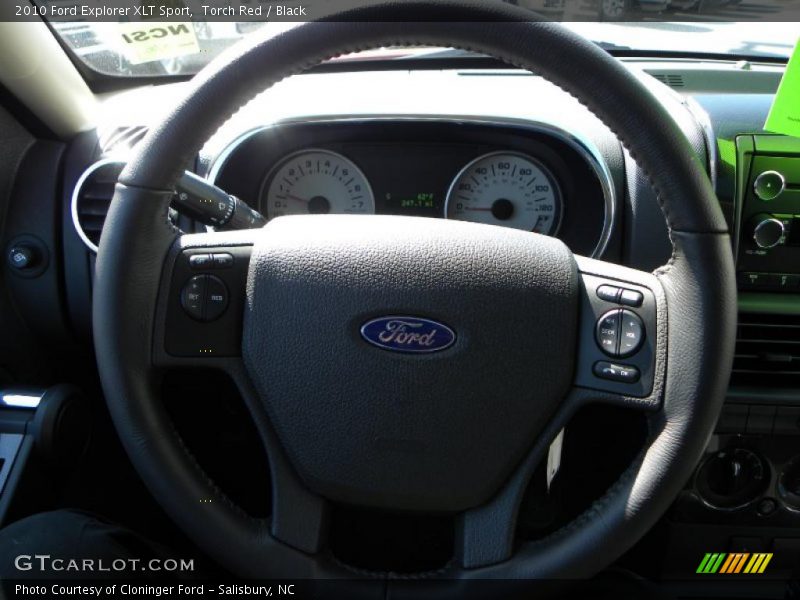 Torch Red / Black 2010 Ford Explorer XLT Sport