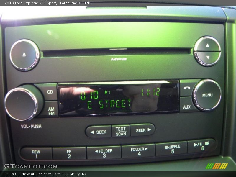 Torch Red / Black 2010 Ford Explorer XLT Sport
