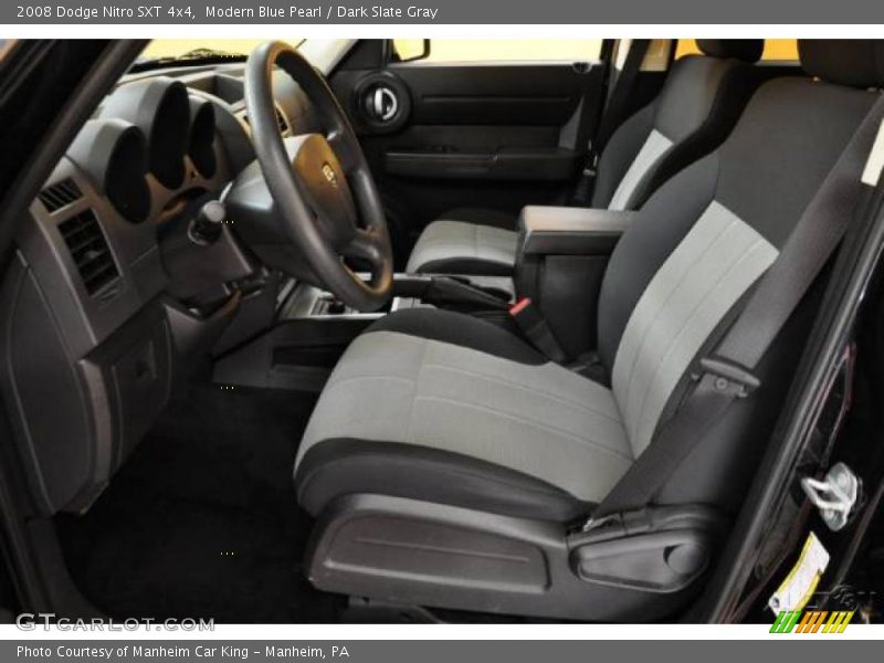 Modern Blue Pearl / Dark Slate Gray 2008 Dodge Nitro SXT 4x4