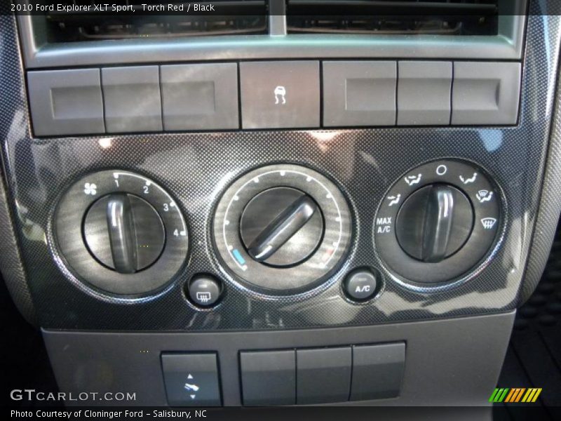 Torch Red / Black 2010 Ford Explorer XLT Sport