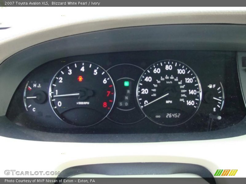 Blizzard White Pearl / Ivory 2007 Toyota Avalon XLS