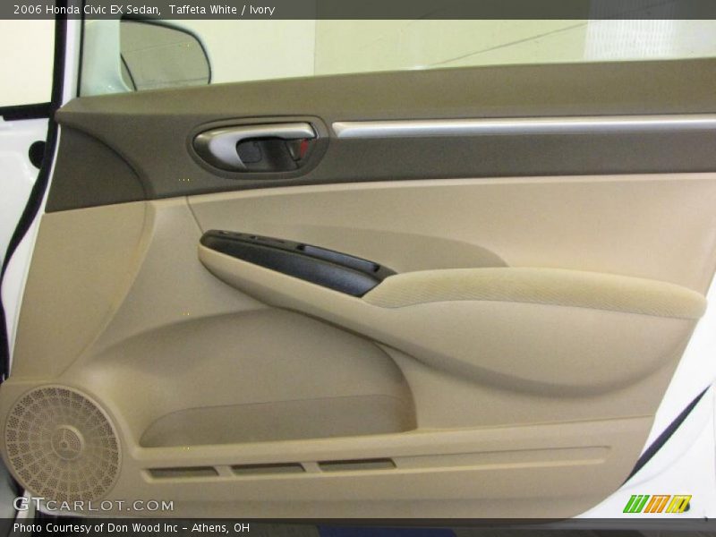Taffeta White / Ivory 2006 Honda Civic EX Sedan