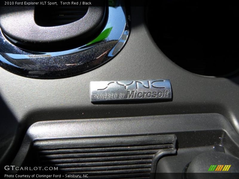 Torch Red / Black 2010 Ford Explorer XLT Sport