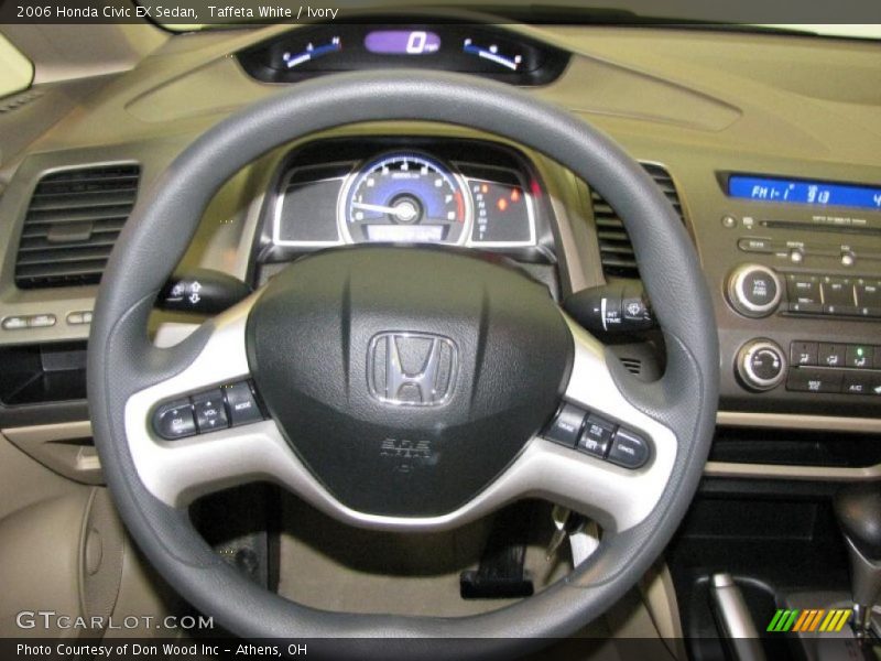 Taffeta White / Ivory 2006 Honda Civic EX Sedan