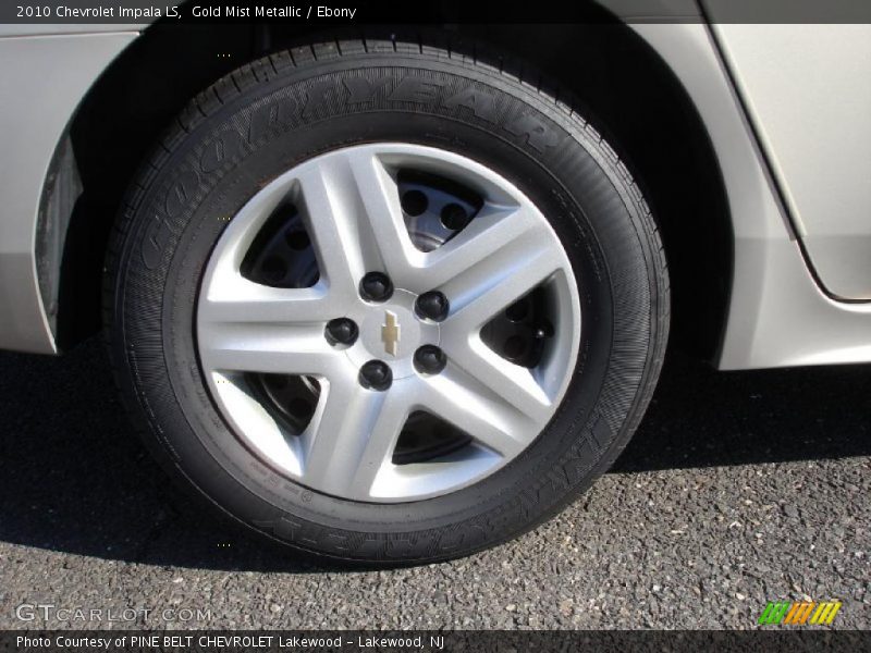 Gold Mist Metallic / Ebony 2010 Chevrolet Impala LS
