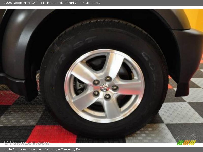 Modern Blue Pearl / Dark Slate Gray 2008 Dodge Nitro SXT 4x4