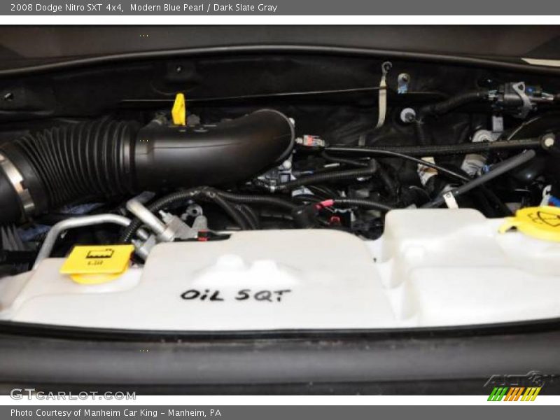 Modern Blue Pearl / Dark Slate Gray 2008 Dodge Nitro SXT 4x4