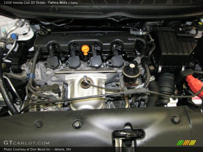 Taffeta White / Ivory 2006 Honda Civic EX Sedan
