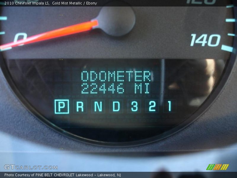 Gold Mist Metallic / Ebony 2010 Chevrolet Impala LS