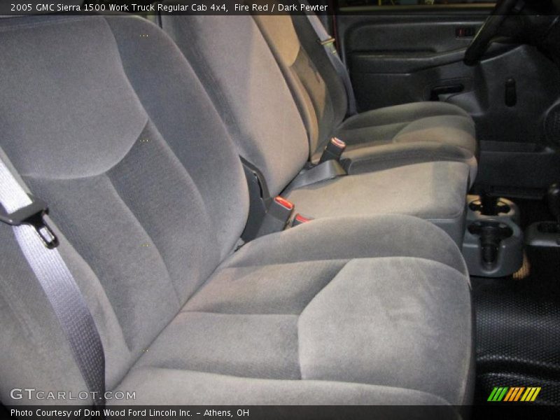 Fire Red / Dark Pewter 2005 GMC Sierra 1500 Work Truck Regular Cab 4x4