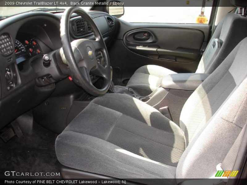 Black Granite Metallic / Ebony 2009 Chevrolet TrailBlazer LT 4x4