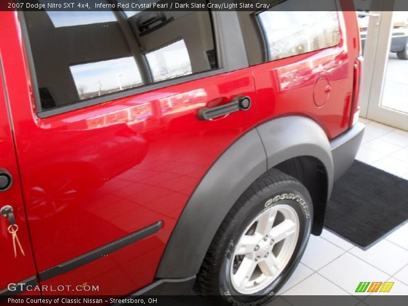 Inferno Red Crystal Pearl / Dark Slate Gray/Light Slate Gray 2007 Dodge Nitro SXT 4x4