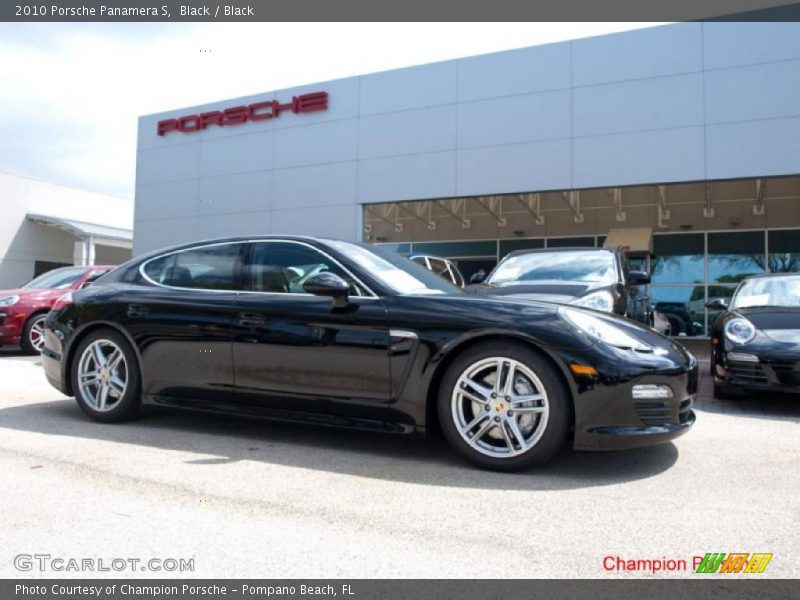 Black / Black 2010 Porsche Panamera S