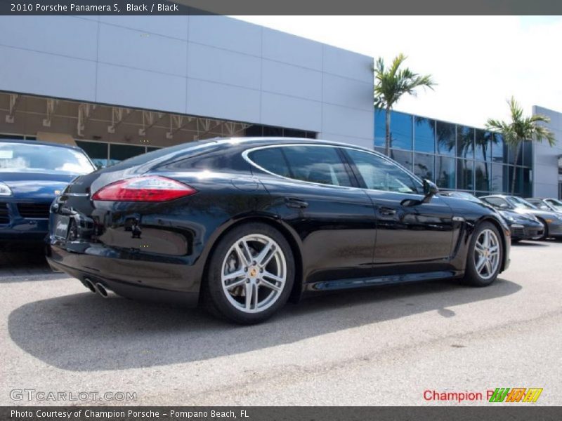 Black / Black 2010 Porsche Panamera S