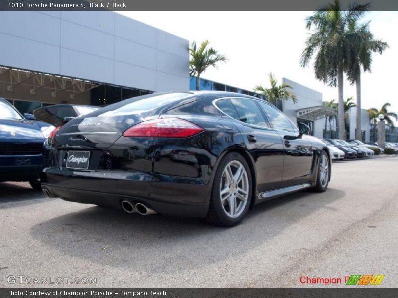 Black / Black 2010 Porsche Panamera S