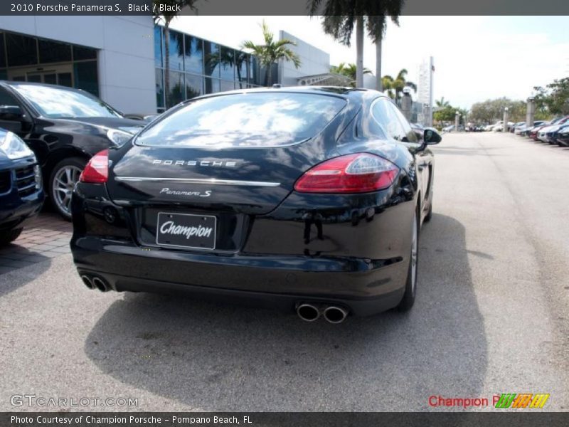 Black / Black 2010 Porsche Panamera S