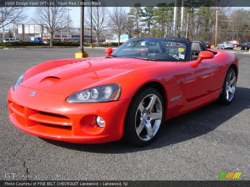 Viper Red / Black/Black 2006 Dodge Viper SRT-10