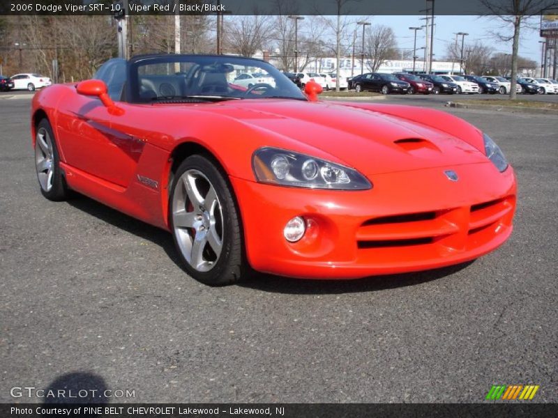 Viper Red / Black/Black 2006 Dodge Viper SRT-10