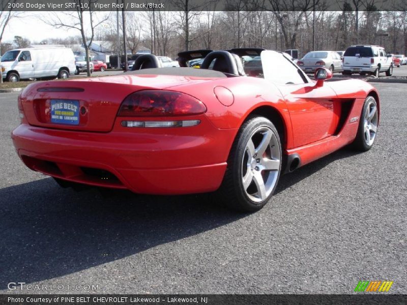 Viper Red / Black/Black 2006 Dodge Viper SRT-10
