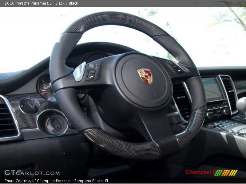 Black / Black 2010 Porsche Panamera S