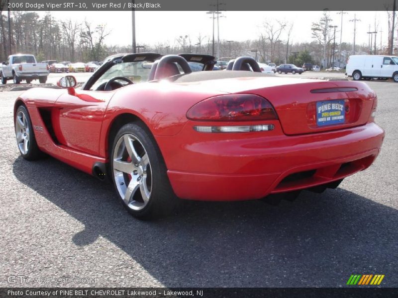 Viper Red / Black/Black 2006 Dodge Viper SRT-10