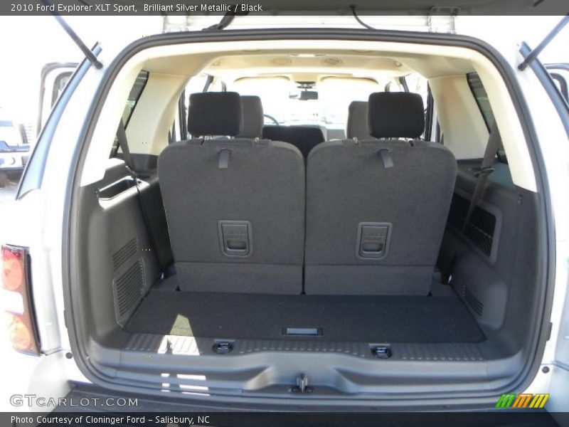 Brilliant Silver Metallic / Black 2010 Ford Explorer XLT Sport