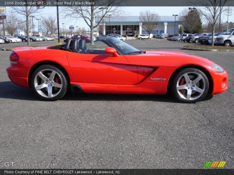 Viper Red / Black/Black 2006 Dodge Viper SRT-10