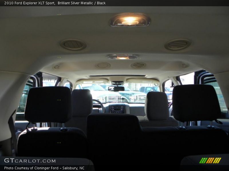 Brilliant Silver Metallic / Black 2010 Ford Explorer XLT Sport