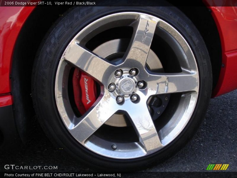Viper Red / Black/Black 2006 Dodge Viper SRT-10