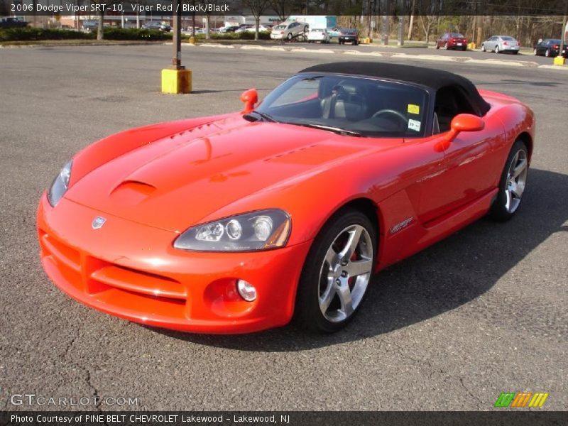 Viper Red / Black/Black 2006 Dodge Viper SRT-10
