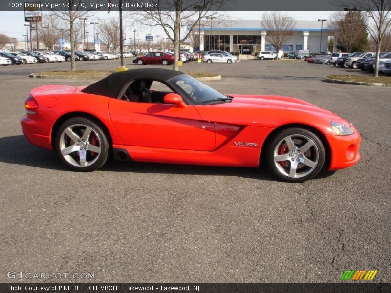 Viper Red / Black/Black 2006 Dodge Viper SRT-10