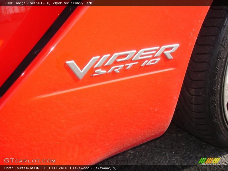 Viper Red / Black/Black 2006 Dodge Viper SRT-10