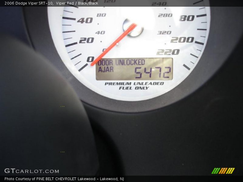 Viper Red / Black/Black 2006 Dodge Viper SRT-10