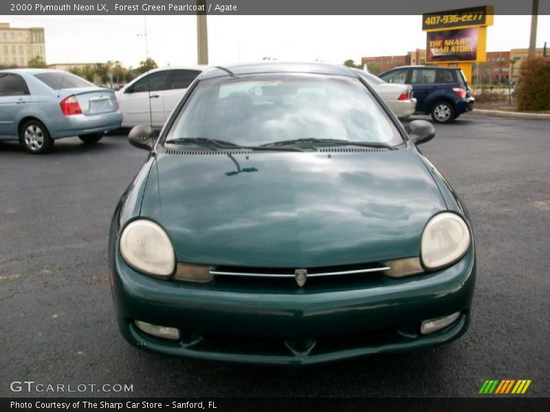 Forest Green Pearlcoat / Agate 2000 Plymouth Neon LX