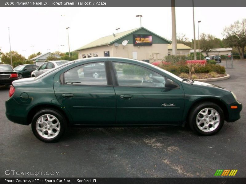 Forest Green Pearlcoat / Agate 2000 Plymouth Neon LX