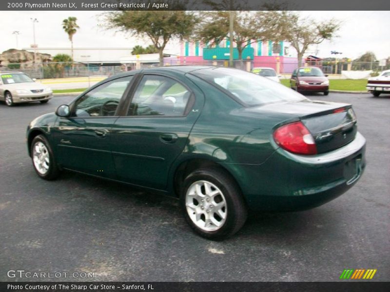 Forest Green Pearlcoat / Agate 2000 Plymouth Neon LX