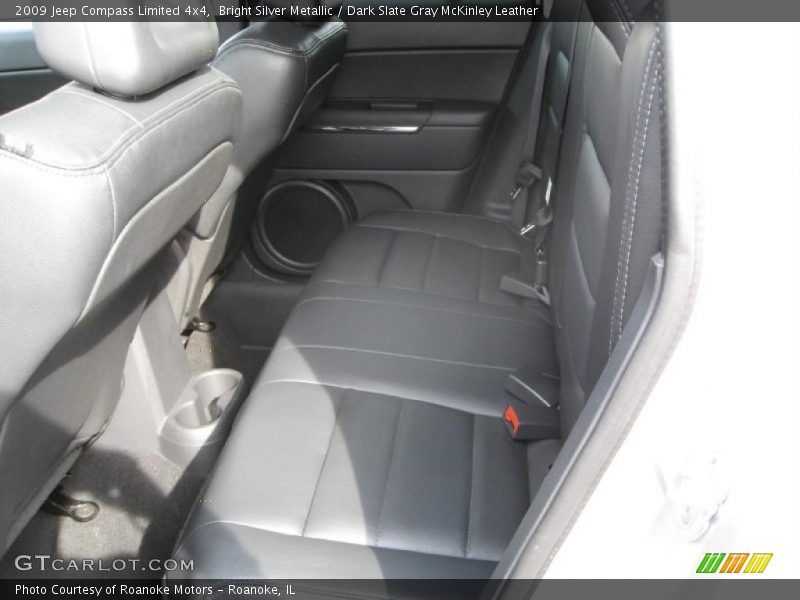 Bright Silver Metallic / Dark Slate Gray McKinley Leather 2009 Jeep Compass Limited 4x4