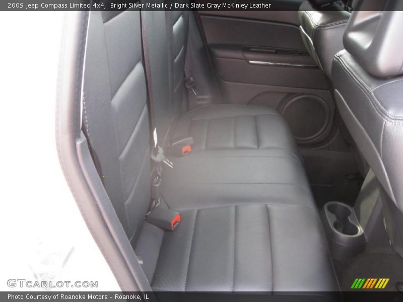 Bright Silver Metallic / Dark Slate Gray McKinley Leather 2009 Jeep Compass Limited 4x4