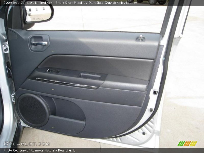 Bright Silver Metallic / Dark Slate Gray McKinley Leather 2009 Jeep Compass Limited 4x4