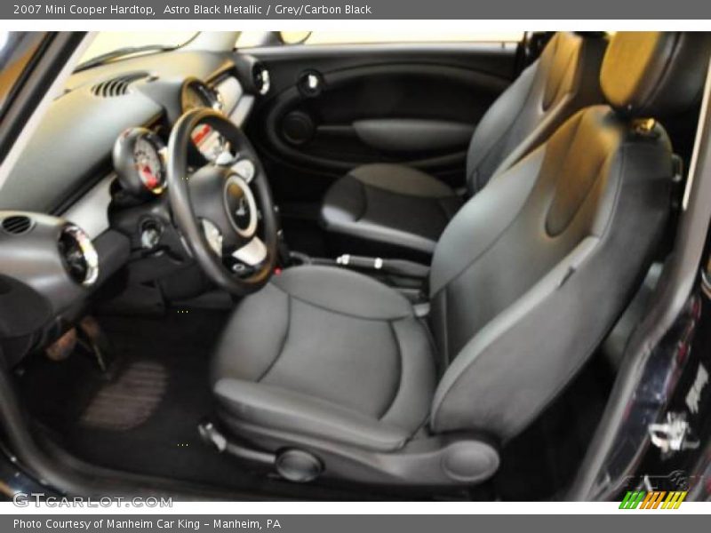 Astro Black Metallic / Grey/Carbon Black 2007 Mini Cooper Hardtop